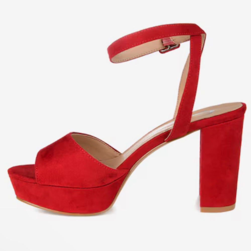 Journee Collection NAIRRI STRAPPY HEELS IN FAUX LEATHER - Picture 3 of 8